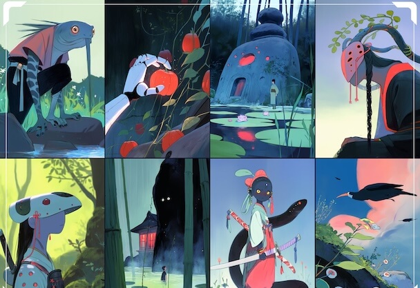 神秘森林：东方奇幻的动画艺术探索