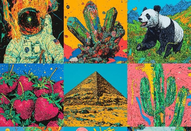 自然与太空的迷幻交响