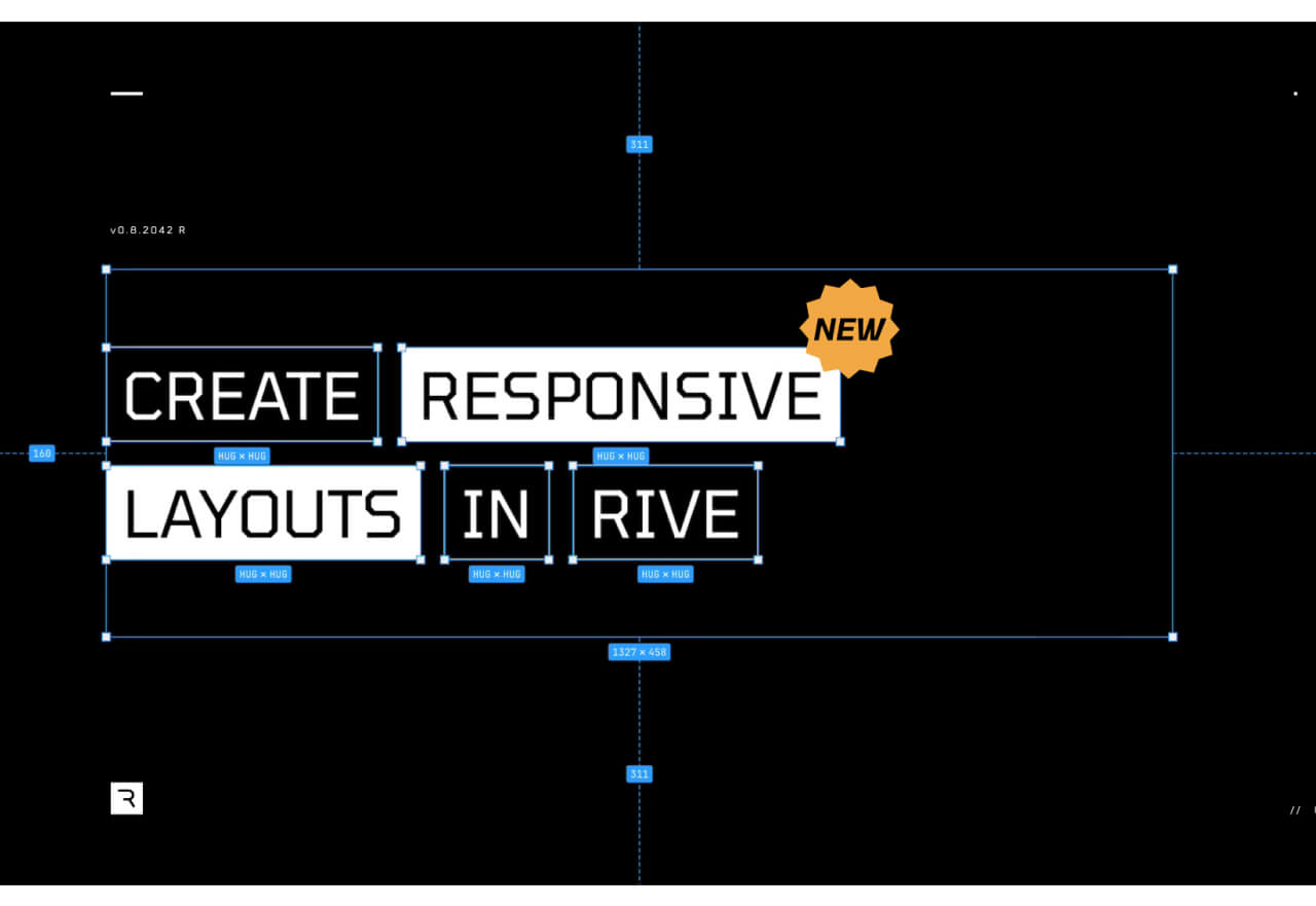 Rive 推出Layouts 功能丨重新定义响应式设计与动画