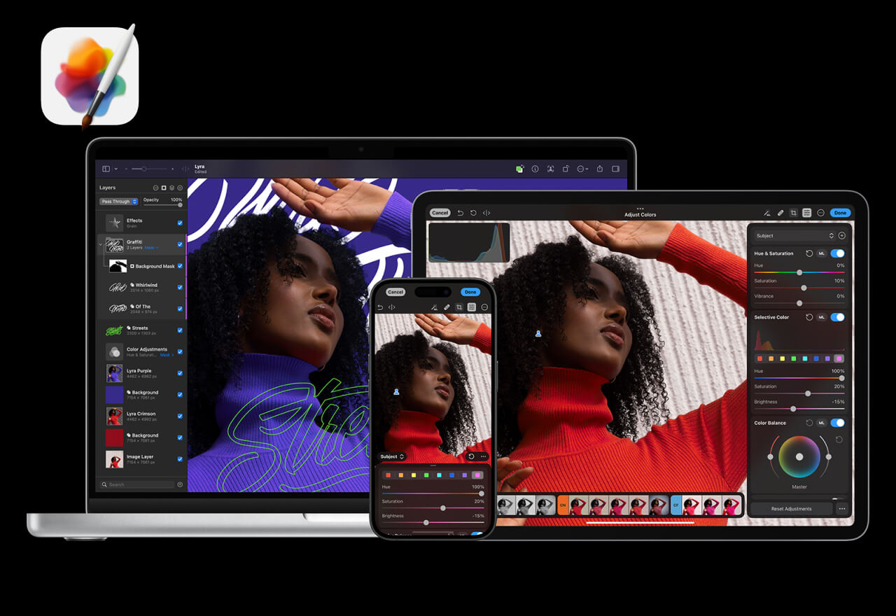  苹果收购 Pixelmator，创意工具生态再扩展