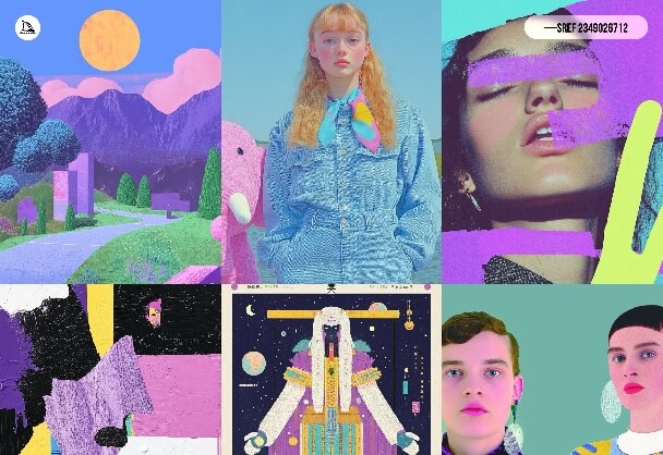 蒸汽波美学：复古未来主义的视觉盛宴