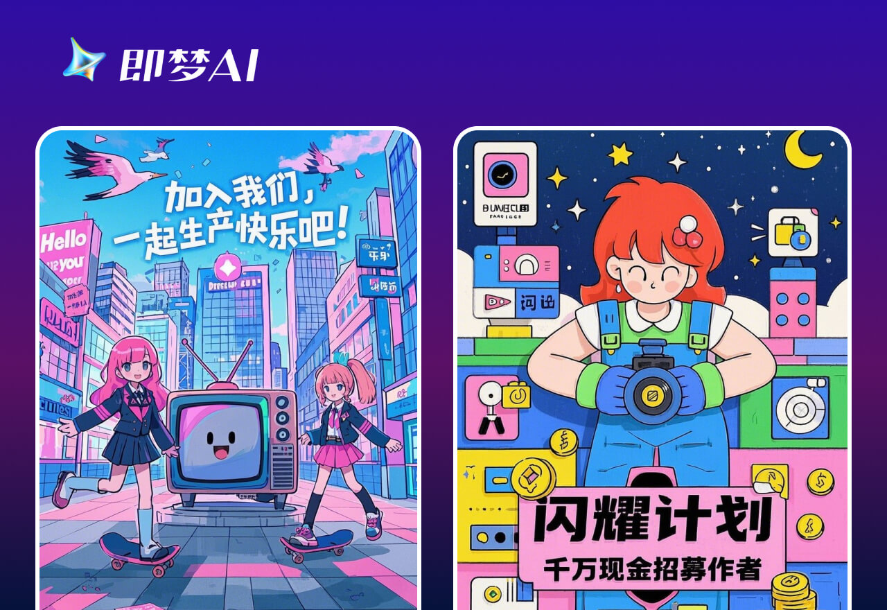 设计师福音！即梦2.1模型让中文海报生成快准稳！