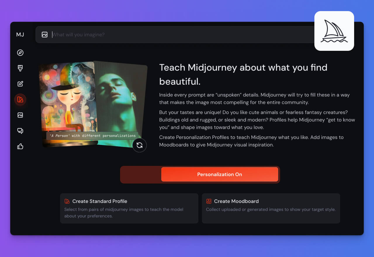 MidJourney新功能上线！用情绪板Mood Board打造专属风格
