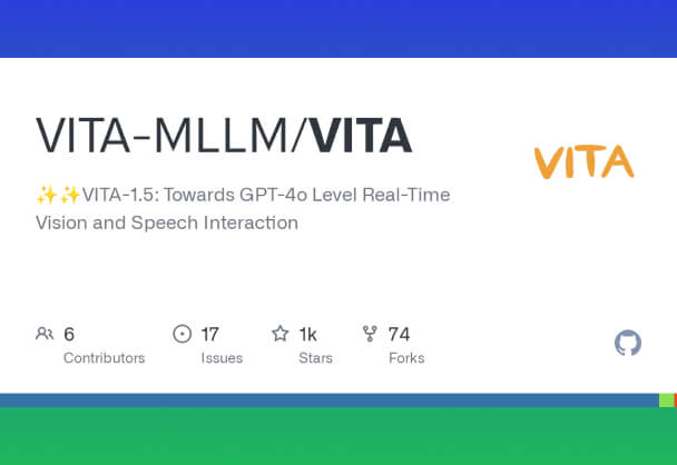 中文多模态模型来了！VITA-1.5 开启实时语音视觉新体验