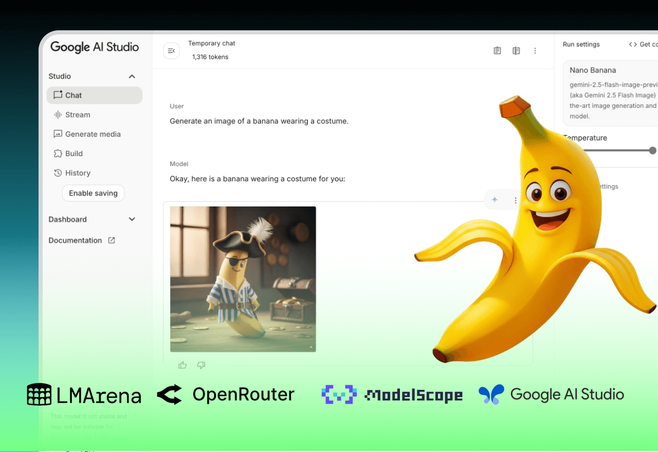 四大Nano Banana免费体验平台丨玩转谷歌AI图像魔法